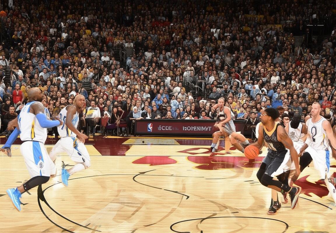 NBA焦点战：骑士掘金巅峰对决回顾